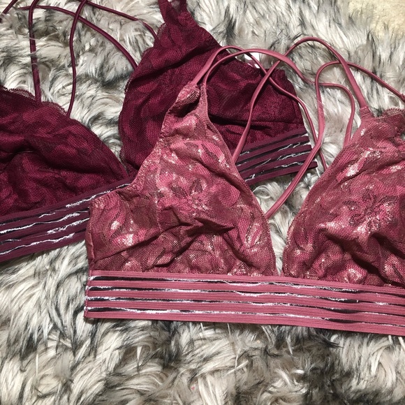 bundle of vs bralettes! - Picture 1 of 3